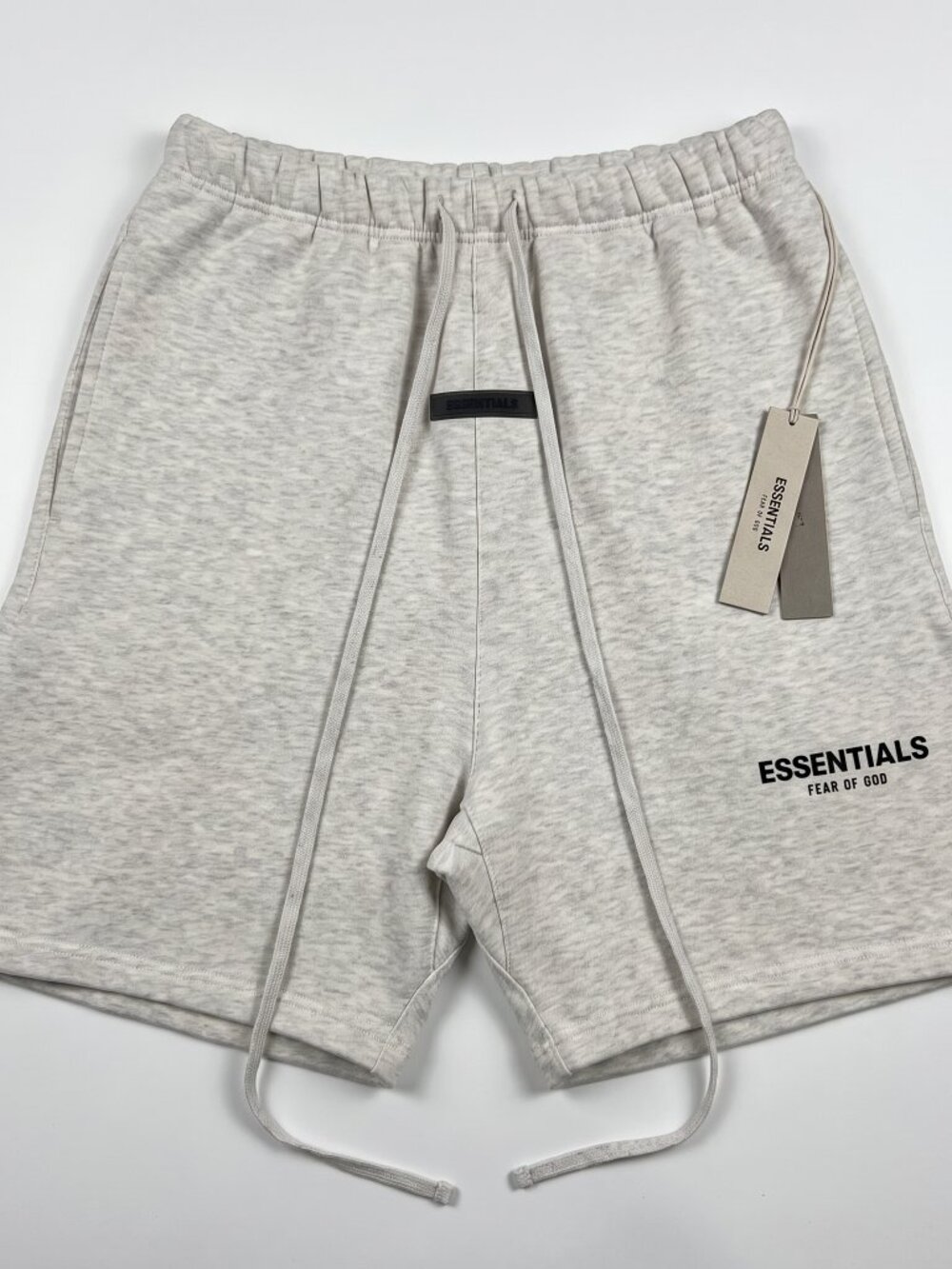 Fear of God Essentials Core Sweat shorts LIGHT Oatmeal Grey | Shorts NWT